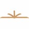 Ekena Millwork Redmond Smooth Timber Gable Bracket, Western Red Cedar, 108"W x 40"H x 1 1/2"D x 5 1/2"F, 9/12 Pitch GBW108X40X0206RED00SWR - alternate 4